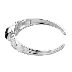 Weißer Büffel Armreif Ca. 19 Cm 925 Silber Ca. 12.83 Ct -Schmuck Shoplc 7572494 3