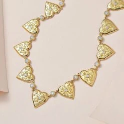 Moissanit Halskette Ca. 50 Cm 925 Silber Gelbgold Vermeil Ca. 2.58 Ct -Schmuck Shoplc 7572739 1