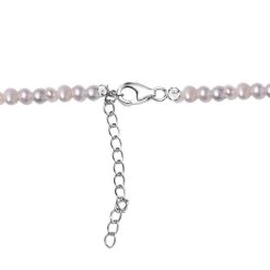 Perle, Süßwasser Perle Halskette Ca. 50 Cm 925 Silber -Schmuck Shoplc 7573426 3