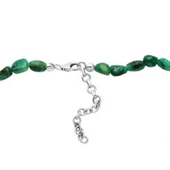 Socoto Smaragd Halskette Ca. 45 Cm 925 Silber Ca. 150.00 Ct 12 Socoto Smaragd Halskette Ca. 45 Cm 925 Silber Ca. 150.00 Ct -Schmuck Shoplc 7583673 4