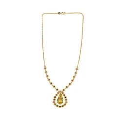 Ouro Verde-Quarz, Mehrfach-Turmalin Halskette Ca. 45 Cm 925 Silber Vergoldet Ca. 10.41 Ct -Schmuck Shoplc 7596056 3