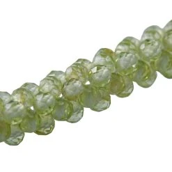 Natürliche Peridot-Halskette, Ca. 50 Cm, 925 Silber Rhodiniert, Ca. 90.00 Ct -Schmuck Shoplc 7598871 4