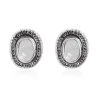 Royal Bali Kollektion - Polki Diamant-Ohrstecker, 925 Silber Ca. 0.60 Ct -Schmuck Shoplc 7603046