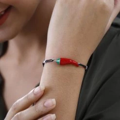 Kanchanaburi Blauer Saphir, Weißer Zirkon Armband Ca. 19 Cm 925 Silber Platiniert Ca. 0.07 Ct -Schmuck Shoplc 7606337 2