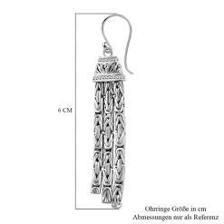 Royal Bali Kollektion - 925 Silber, Borobudur Ohrringe Ca. 17,00g -Schmuck Shoplc 7614640 3
