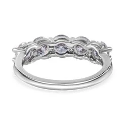 Moissanit Ringe 925 Silber Rhodiniert (Größe 16.00) Ca. 2.23 Ct -Schmuck Shoplc 7632274 3
