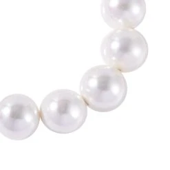 Weiße Muschelkernperle Armband, 18 Cm 8 Weiße Muschelkernperle Armband, 18 Cm -Schmuck Shoplc 7677052 2