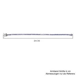 Tansanit-Armband, 19 Cm, 925 Silber Platiniert Ca. 7.65 Ct 11 Tansanit-Armband, 19 Cm, 925 Silber Platiniert Ca. 7.65 Ct -Schmuck Shoplc 8866042 4