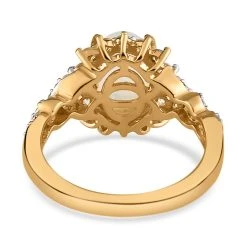 Natürlicher, äthiopischer Opal Und Weißer Zirkon-Ring, 925 Silber Gelbgold Vermeil (Größe 20.00) Ca. 1.87 Ct 14 Natürlicher, äthiopischer Opal Und Weißer Zirkon-Ring, 925 Silber Gelbgold Vermeil (Größe 20.00) Ca. 1.87 Ct -Schmuck Shoplc 8881661 5