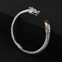 Royal Bali - Citrin-Armreif, Ca. 19 Cm, 925 Silber 27,5g, Ca. 3.60 Ct -Schmuck Shoplc 8934125 1