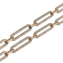 Weiße Kristall Halskette, Ca. 45 Cm, Goldfarben -Schmuck Shoplc 8947336 3